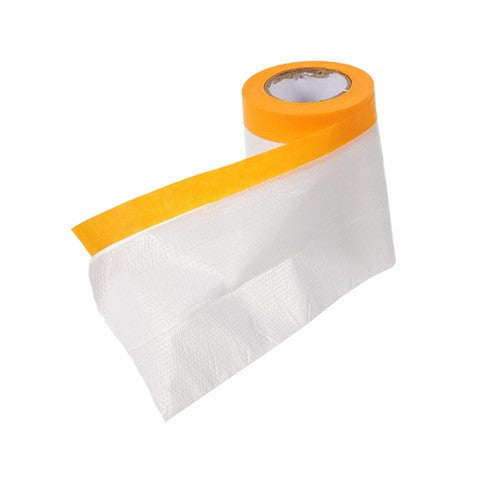 Protection film with masking tape