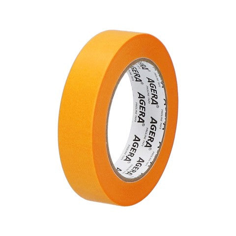 Washi tape yellow 25mm x 50 mtr